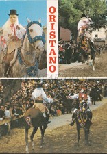ORISTANO - Sartiglia, Cartolina