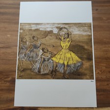 Lithographie d'après Degas