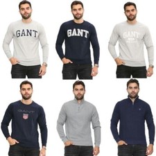 Gant Felpa Uomo Casual Collo A Giro Designer Pullover Invernale Classico