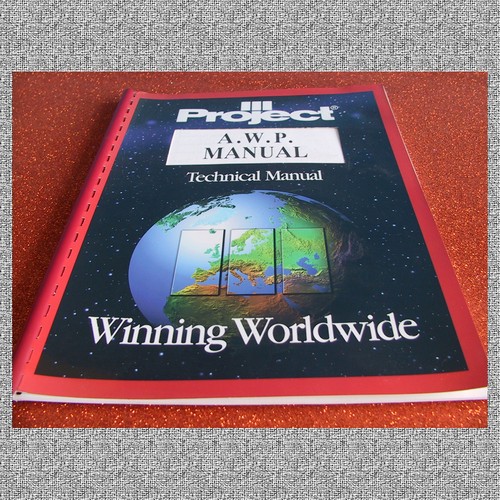 Technical manual projet p - manual,