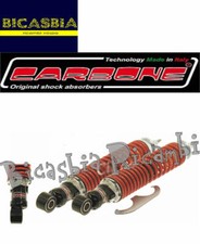 4876 - AMMORTIZZATORI POSTERIORE CARBONE REGOLABILI VESPA 125 200 250 300 GT GTS