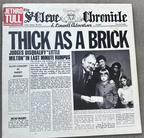 Jethro tull thick brick - jethro, as