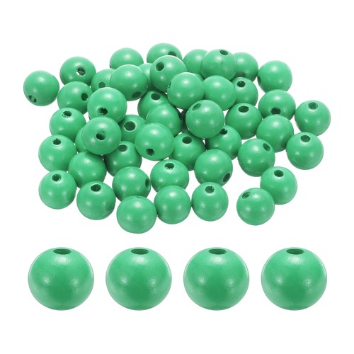 50pcs perline legno - , tonde