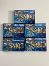 5x TDK SA 100 - Audio