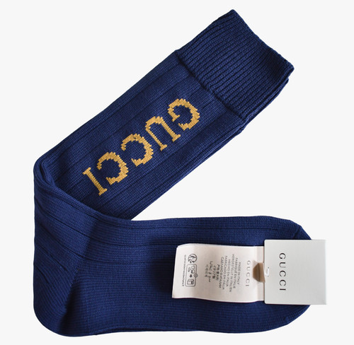 Gucci calzini uomo blu - calzini,