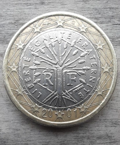 Moneta euro francia - 1,