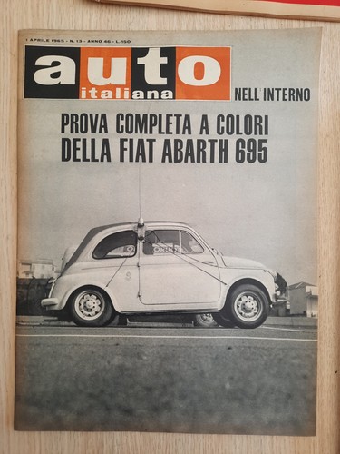 Auto italiana 1965 fiat - 13,