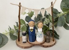 Cake topper matrimonio