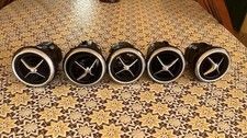 Set 5 Bocchette Aria ORIGINALE Cruscotto Centrale Mercedes Benz Classe A (W176)