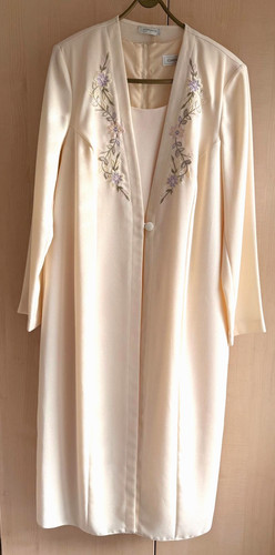 Abito vestito donna - panna, 2