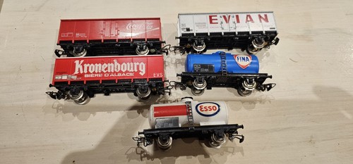 Jouef lot wagons couvert - lot,