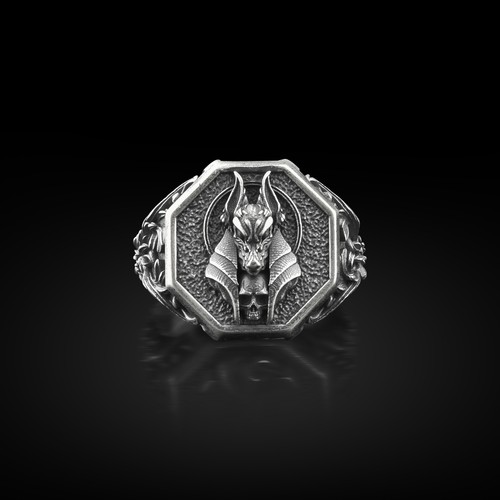 Anello con sigillo della dea
