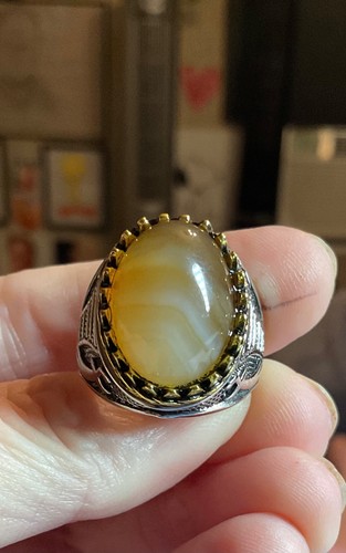 Anello grande naturale - grande,
