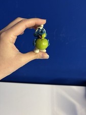 PUFFO CON MELA VERDE GREEN APPLE SCHLEICH PEYO VINTAGE ANNI 80