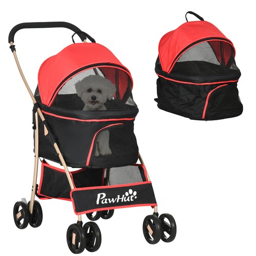 Passeggino per cani in 1 - passeggino,