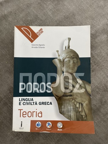 Poros lingua civiltà greca - poros, e