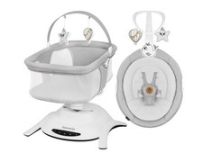 LIONELO Altalena Elettrica e Sdraietta 2 in 1 BELLA SET CONCRETE GREY