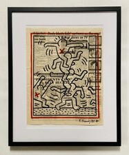 Dessin d’après Keith Haring