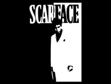 Adesivo SCARFACE Real Gangster