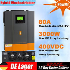 Inverter Ibrido 24V 3000W Off Grid Inverter Solare MPPT 80A PV 30-400V