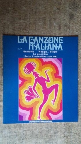 Canzone italiana 7 - la, n.7