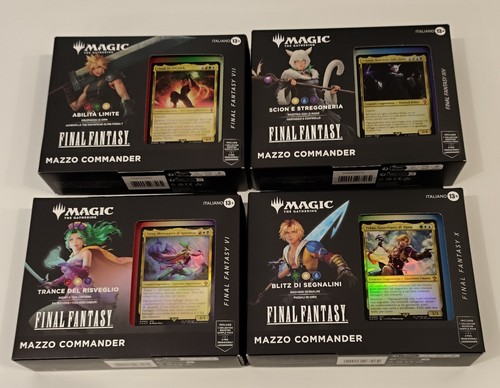 Final fantasy set mazzi - final,