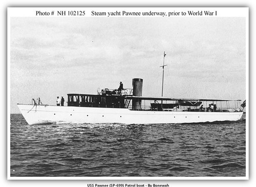 Barca pattuglia uss pawnee - pattuglia,