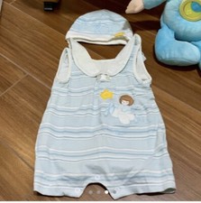 Tutina a pagliaccetto + cappellino, Thun, taglia 6 mesi. Condizioni perfette. 