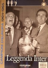 LEGGENDA INTER - Campioni d'Europa 1964-1965 - La Gazzetta Dello Sport