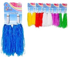 Coppia pon pon in plastica per