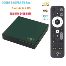 Ugoos sk4 pro box android - tv,