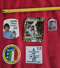 Lotto Adesivi Vintage pubblicitari Tema Sport Calcio 