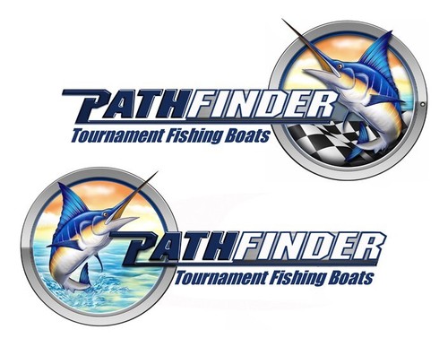 Set adesivi pathfinder boat - set,