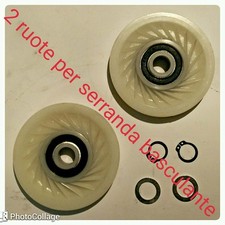 Coppia di ruote in PVC tipo