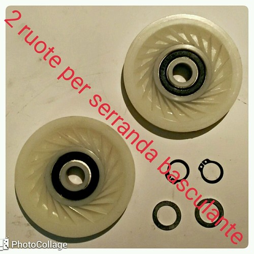 Coppia ruote pvc per - coppia,