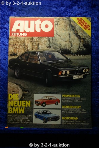 Auto giornale bmw 630 - giornale, 4/76