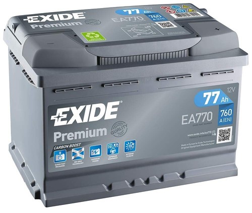 Batteria auto exide - auto, 12v