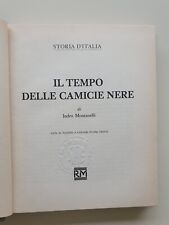 STORIA D ITALIA IL TEMPO DELLE CAMICIE NERE Indro Montanelli Fascismo Mussolini*