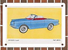 Insegna in metallo - 1962