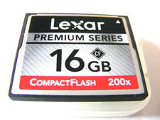 Scheda Compact Flash 16 GB