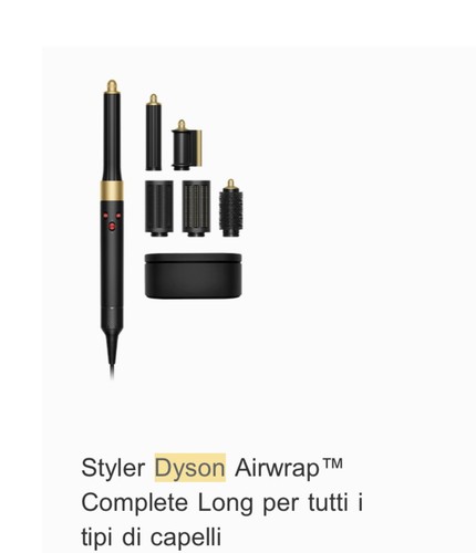 Dyson airwrap complete styler - dyson,