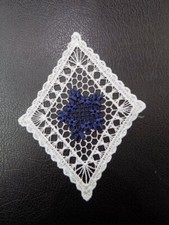 INSERTO PIZZO MACRAME' ROMBO