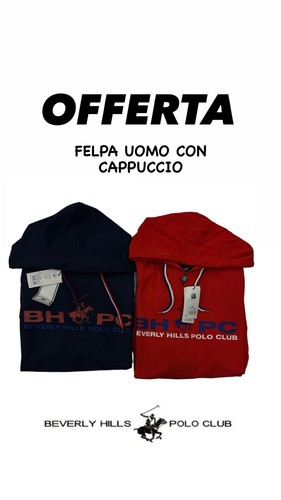 Felpa beverly hills polo - beverly,