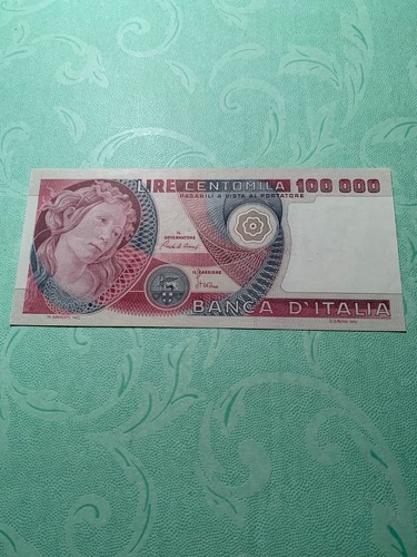 100000 lire botticelli fds - 100000,