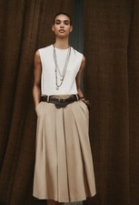 ZARA ABITO MIDI 100% COTONE