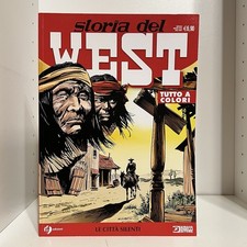 STORIA DEL WEST 39 FUMETTI BONELLI IF EDIZION RISTAMPA A COLORI LE CITTÀ SILENTI