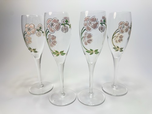 Flauti champagne dipinti - , a