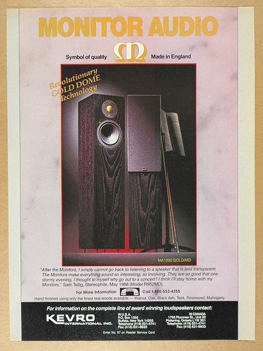 Pubblicità monitor audio - pubblicità,