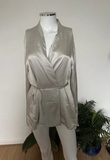 Zara KIMONO RASO GRIGIO PERLA