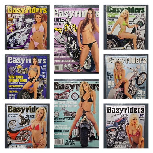 Vintage lot easyriders - of, 8